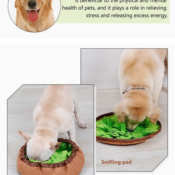 AWOOF Pet Snuffle Mat for Dogs, Interactive Feed Game - Picture 6 of 7